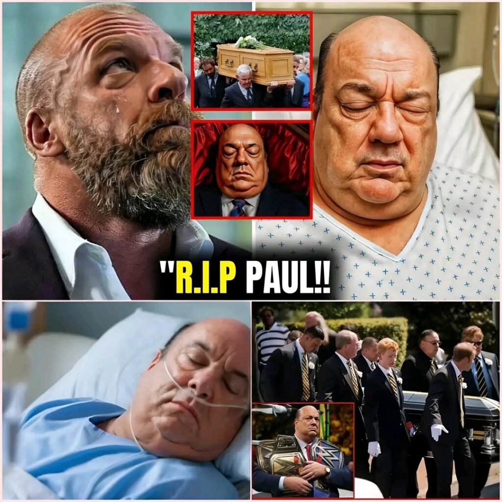 TRIPLE H SHOWS FAKE EMOTIONS AFTER THE HEARING OF PAUL HEYMAN’S SUDDEN PASSING