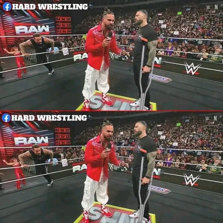 Oh OMG Roman reigns is Back After the injury Confront to WWE world Heavyweight Champion Seth Rollins & CM Punk’s…… today WWE Monday Night Raw make a 300 word