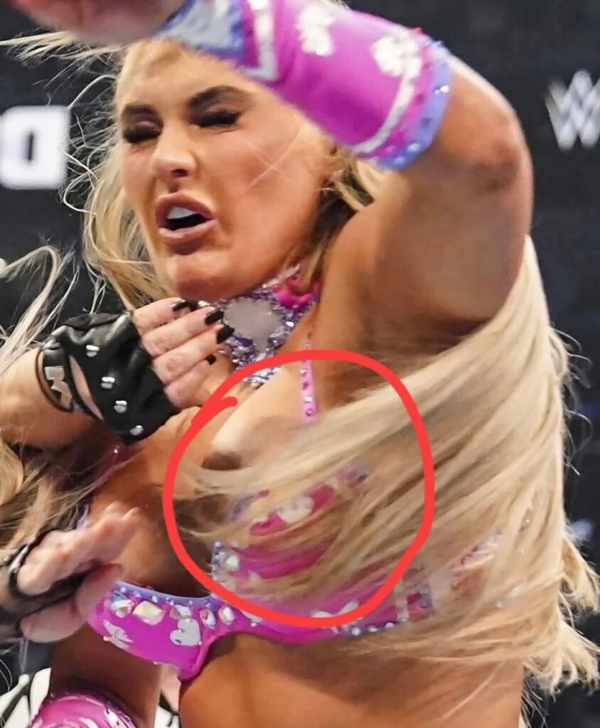 Tiffany Stratton had a little malfunction