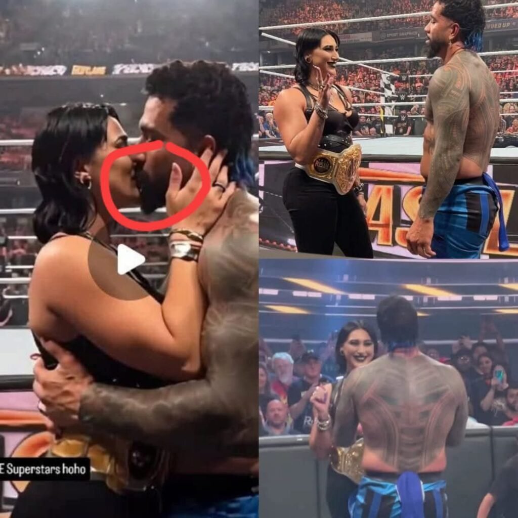 WWE Shockwave: Jey Uso & Rhea Ripley’s Kissing Video Goes Viral, Fans Can’t Believe Their Eyes