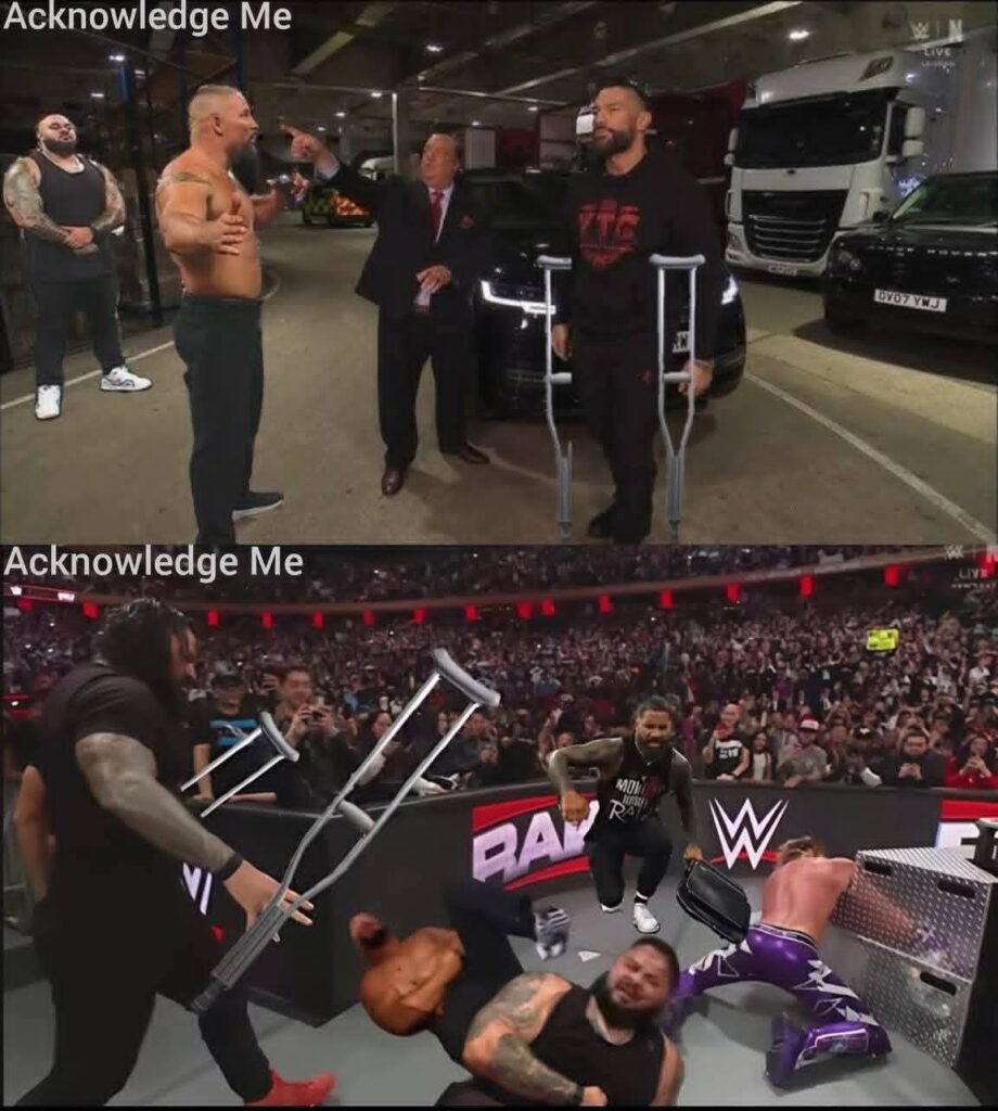 WWE 25 September 2025 Roman Reigns is Back!  After injury. Attack’s The World Heavyweight championship Seth Rollins and The Vision.  WWE Raw Highlights.