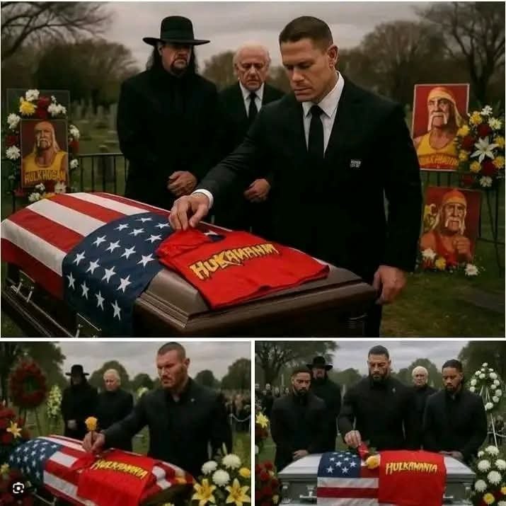 John Cena & Randy Orton & The undertaker……Roman Reigns & The Usos’ Tribute Message for Hulk Hogan:….Goodbye Hulk Hogan