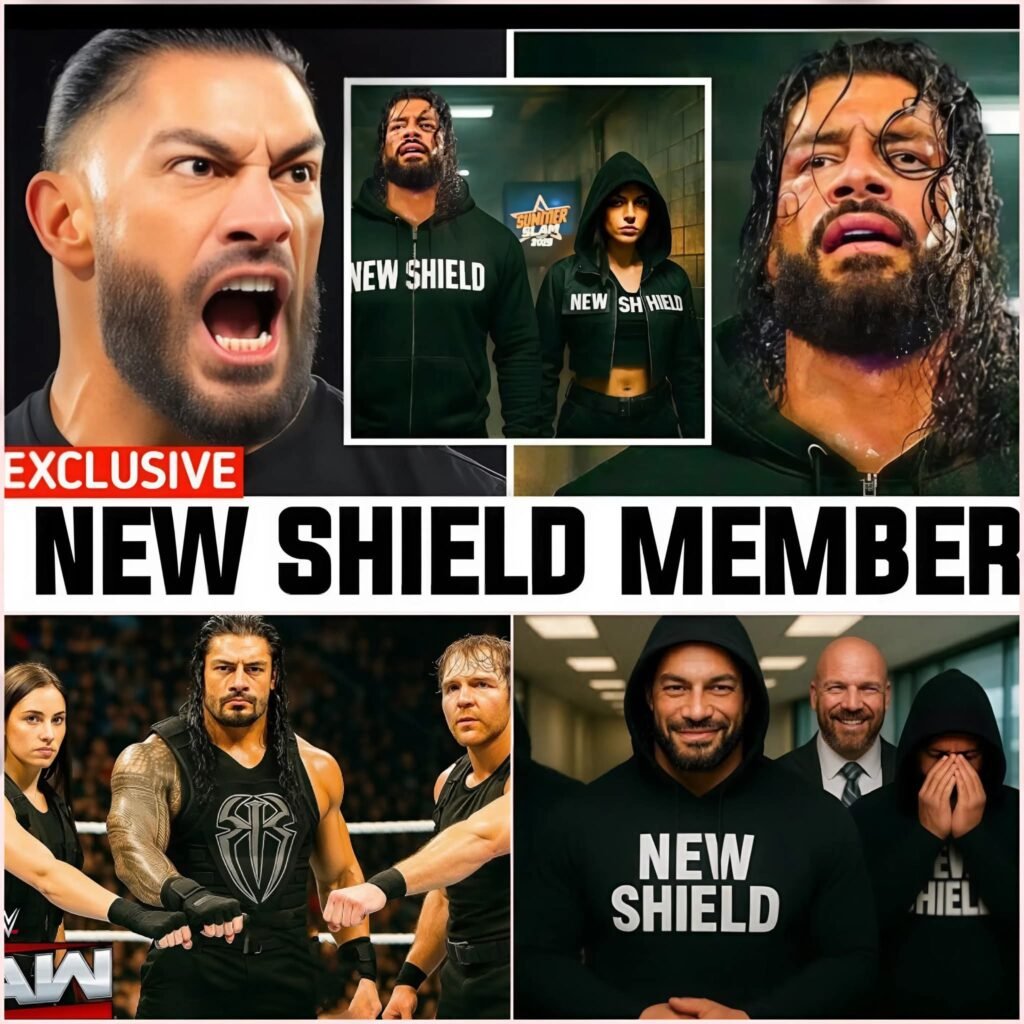 ROMAN REIGNS FINALLY UNMASKED HIS MYSTERY NEW SHIELD MEMBER ON WWE RAW
