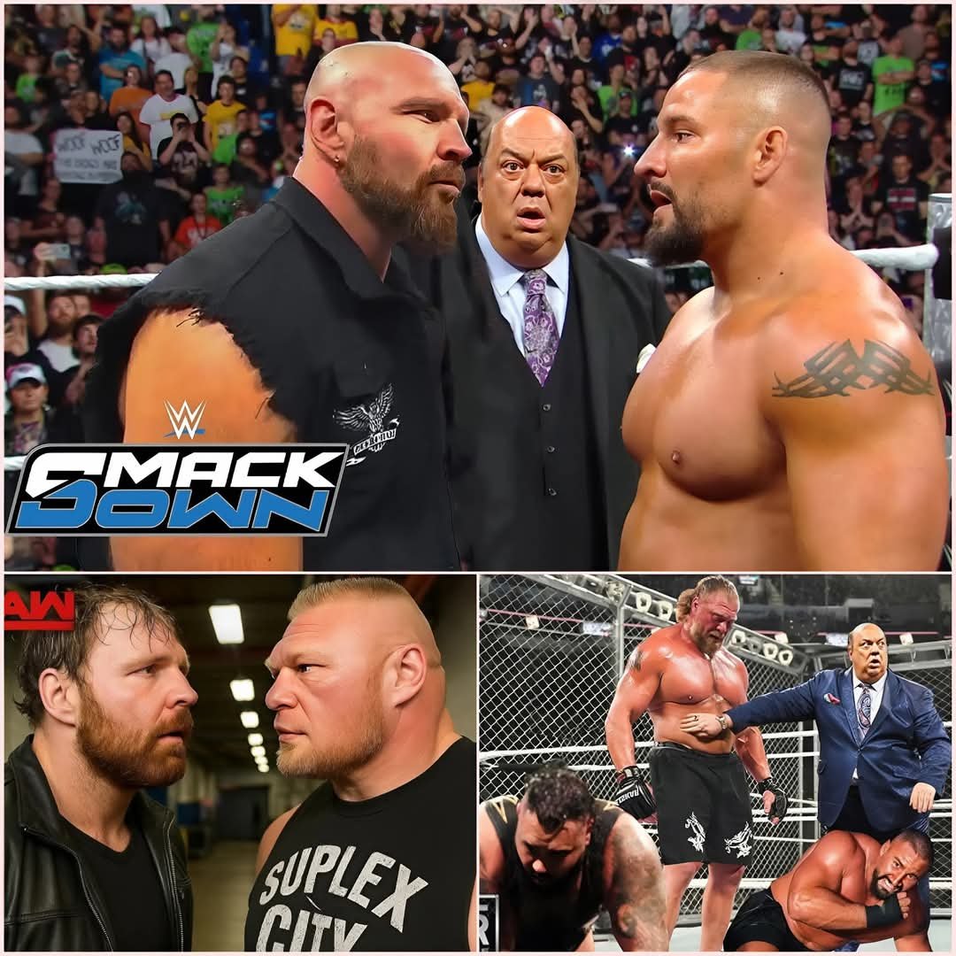 JON MOXLEY Confronts Bron Breakker After Return On WWE SmackDown!