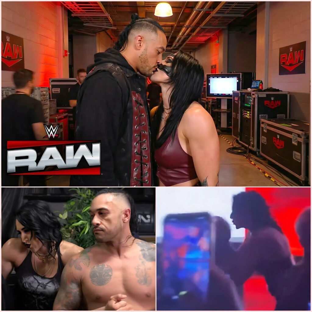 Damian Priest KISSES Rhea Ripley Backstage at WWE Raw!