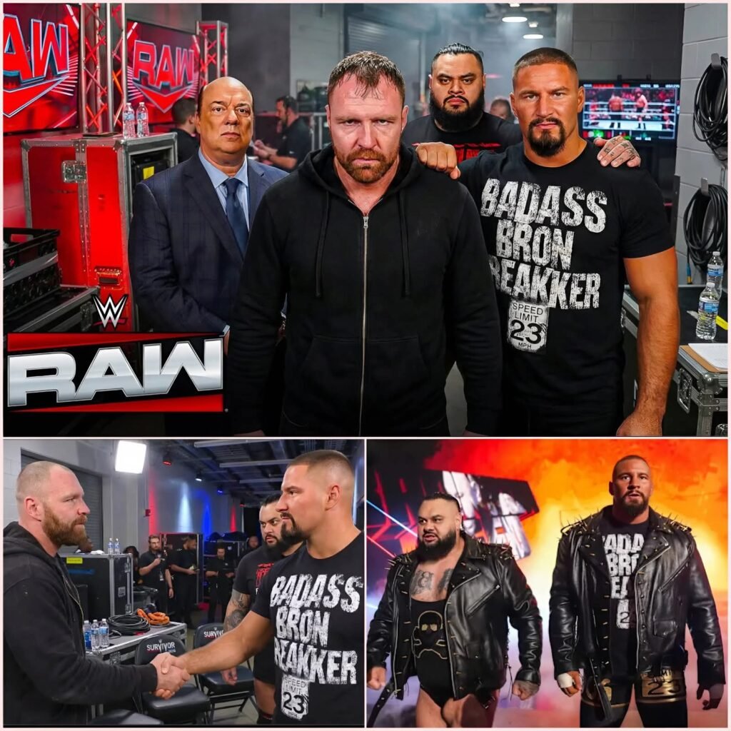Jon Moxley OFFICALLY Joined Bron Breakker and Vision at WWE Raw!