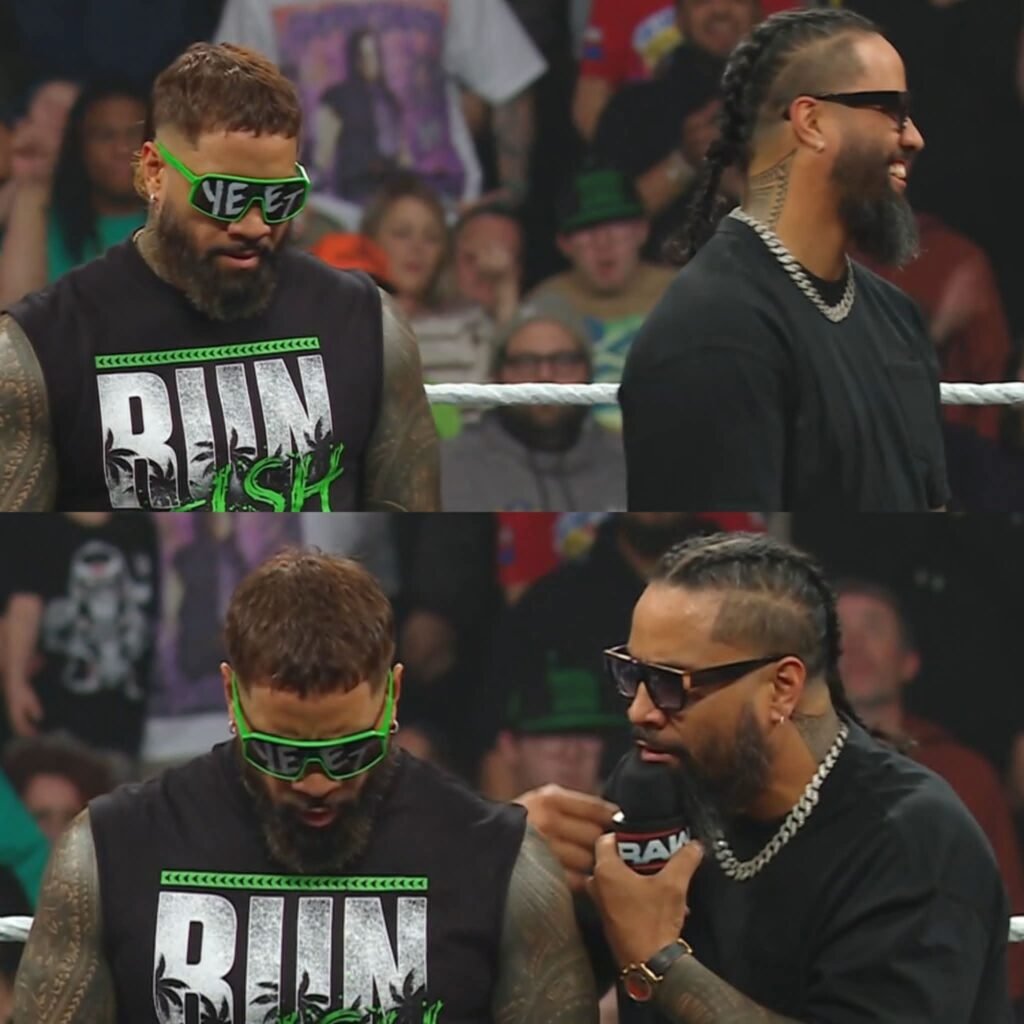 Jey Uso and Jimmy Uso are done with singles run. And now The Usos are back as the Tag Team.