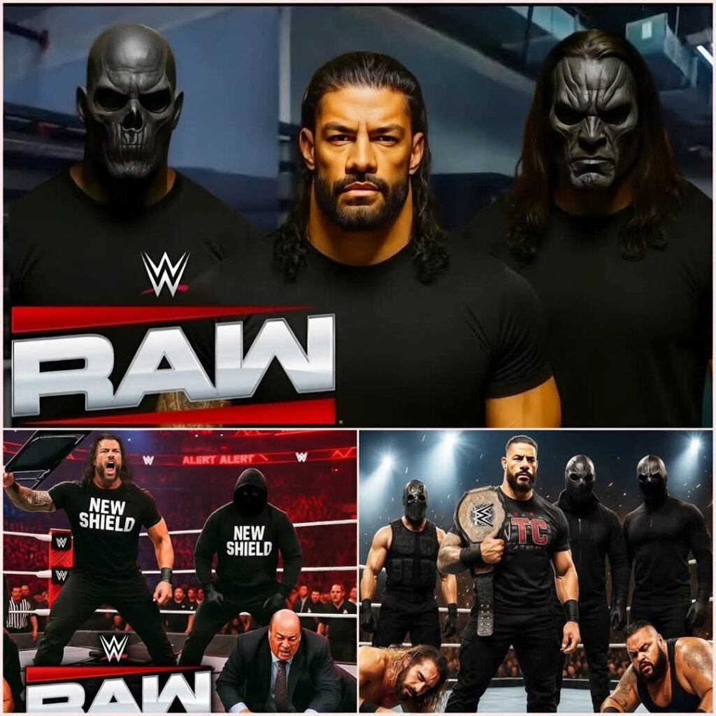 Roman Reigns UNVEILS NEW SHIELD MEMBERS After Mystery MASKED Man EXPOSED On WWE RAW