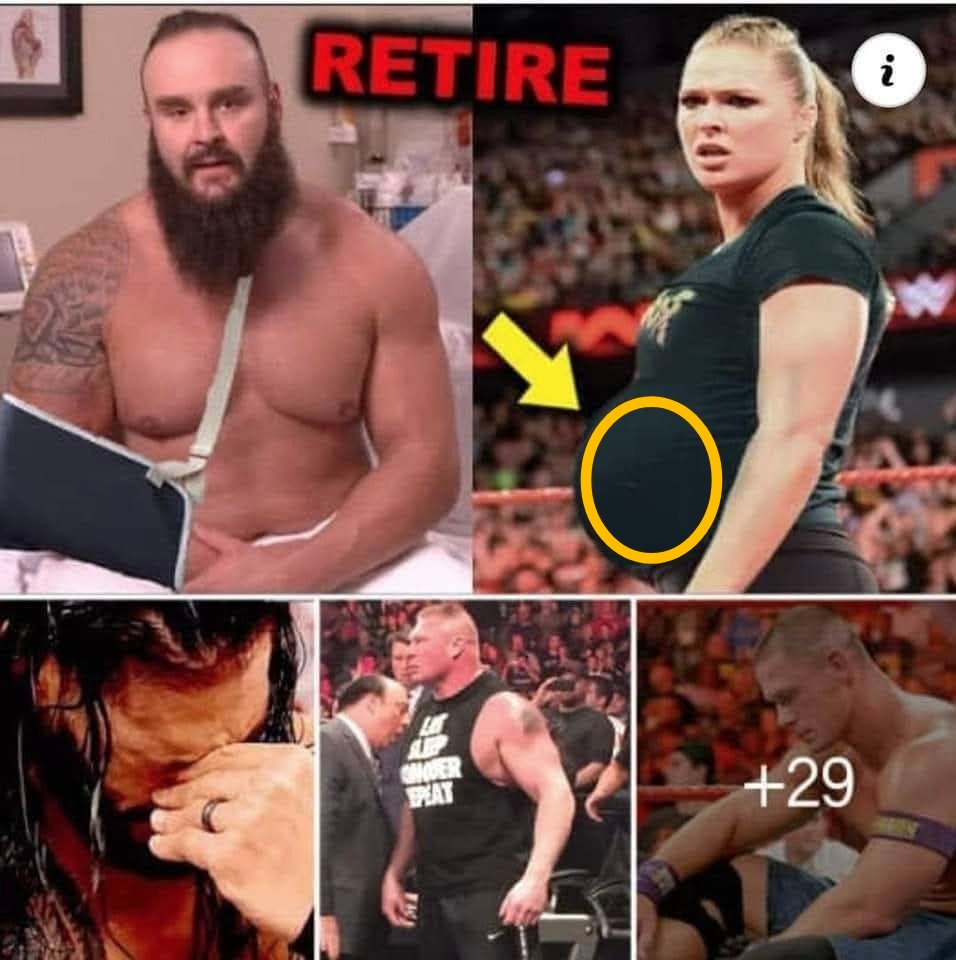 10 WWE Wrestlers Who Forced to Retire – Braun Strowman & Ronda Rousey