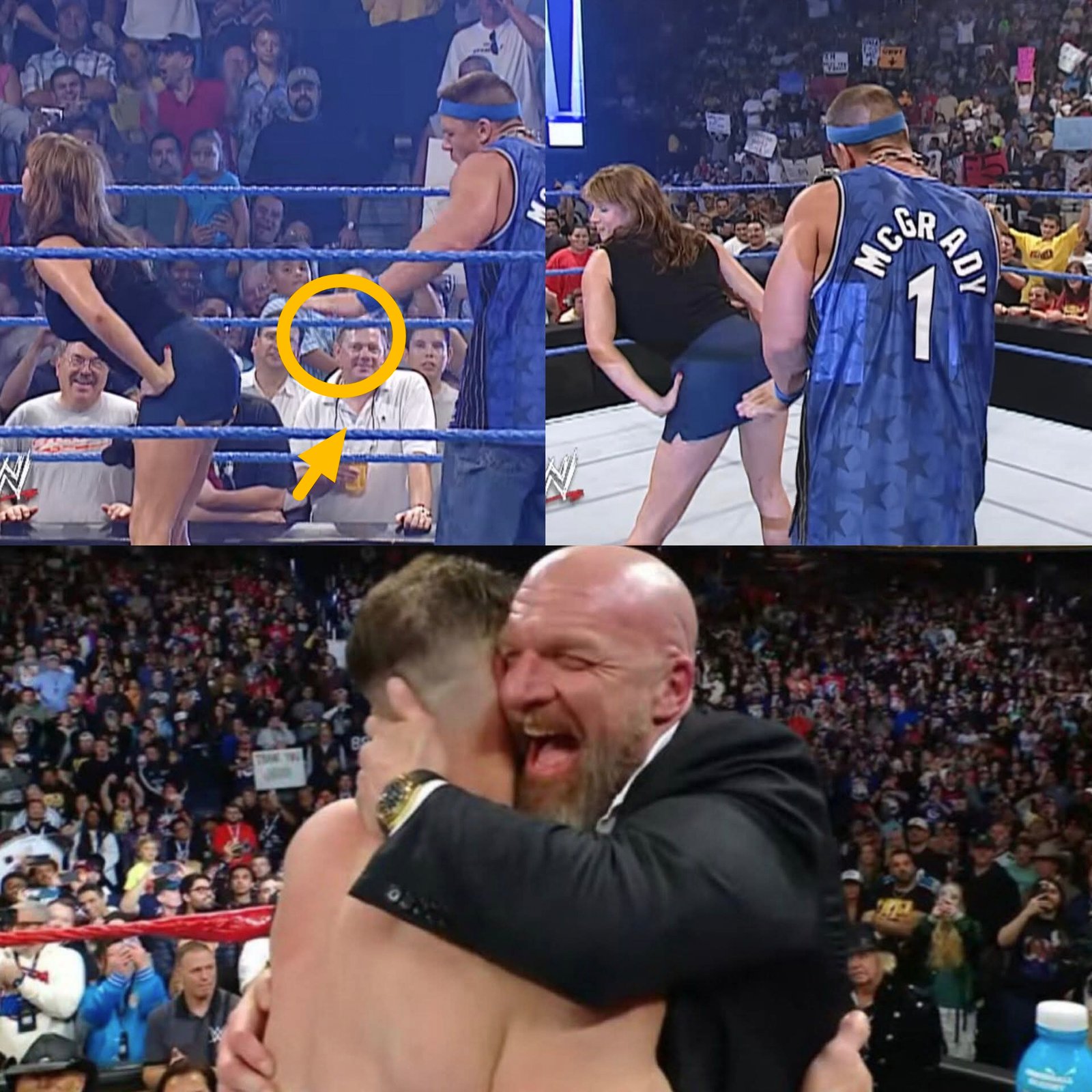 Triple H cashed in on the moment, and it hurt to watch