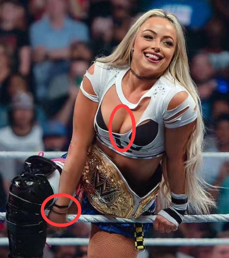 Queen of the ropes 😈 Blonde bombshell with the belts and the smile that slays ✨ #LivMorgan #JudgmentDay”