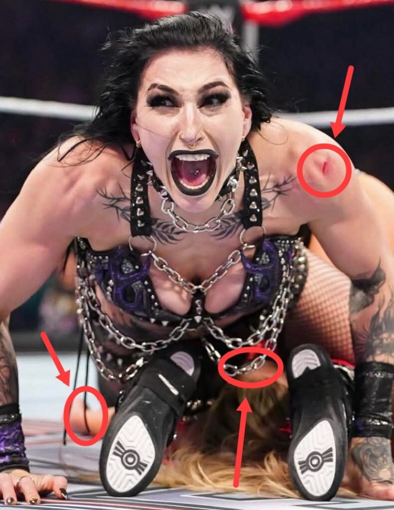 Rhea Ripley didn’t have to do Liv Morgan like that 💀😭