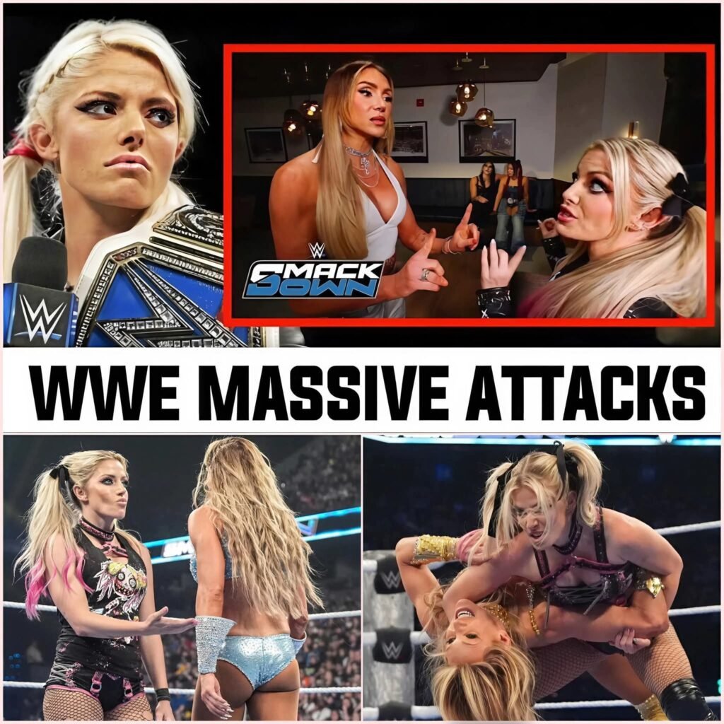 Alexa Bliss Brutally Ambushes Charlotte Flair on WWE SmackDown