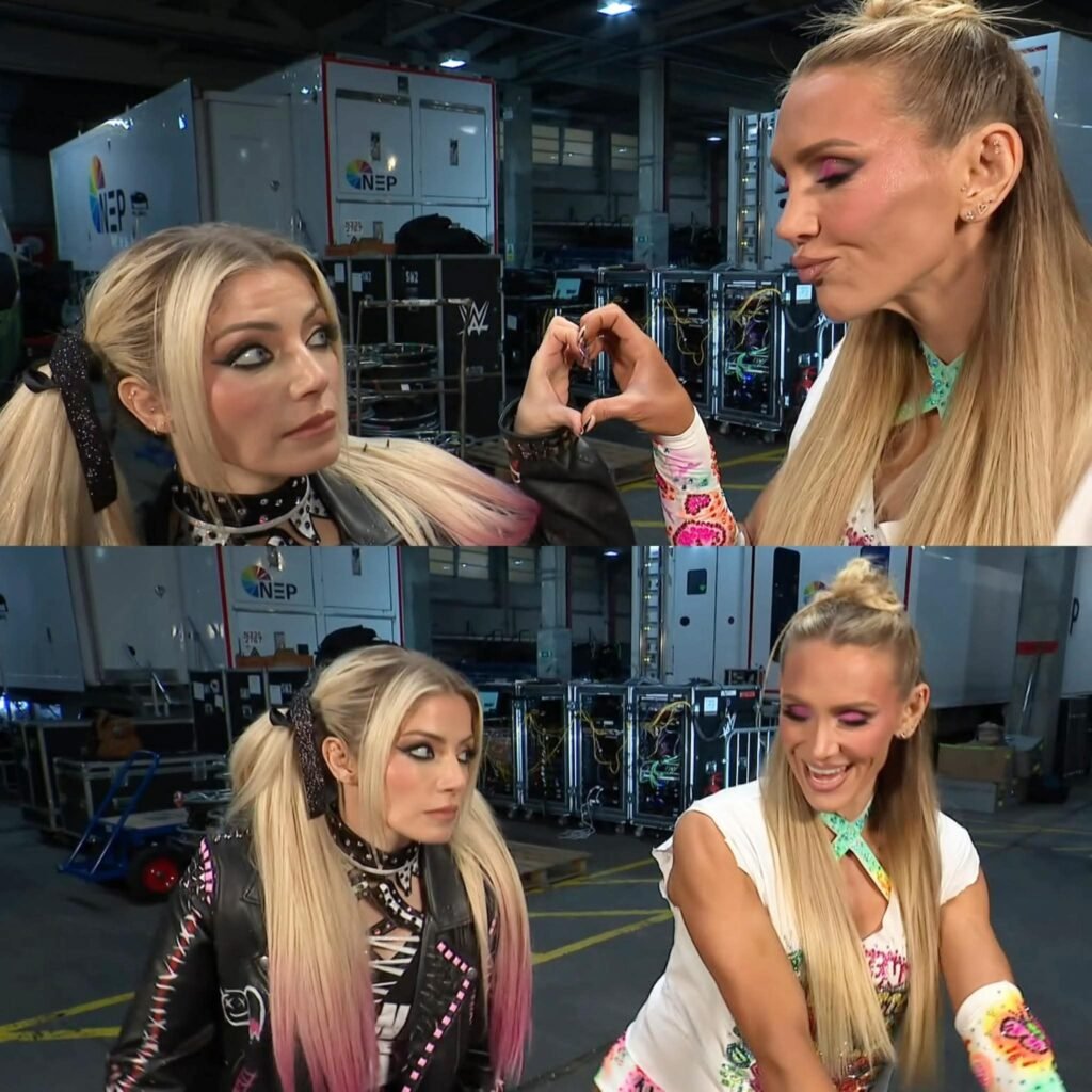 Charlotte Flair returns this week on SmackDown as Alexa Bliss confronts her backstage🚨