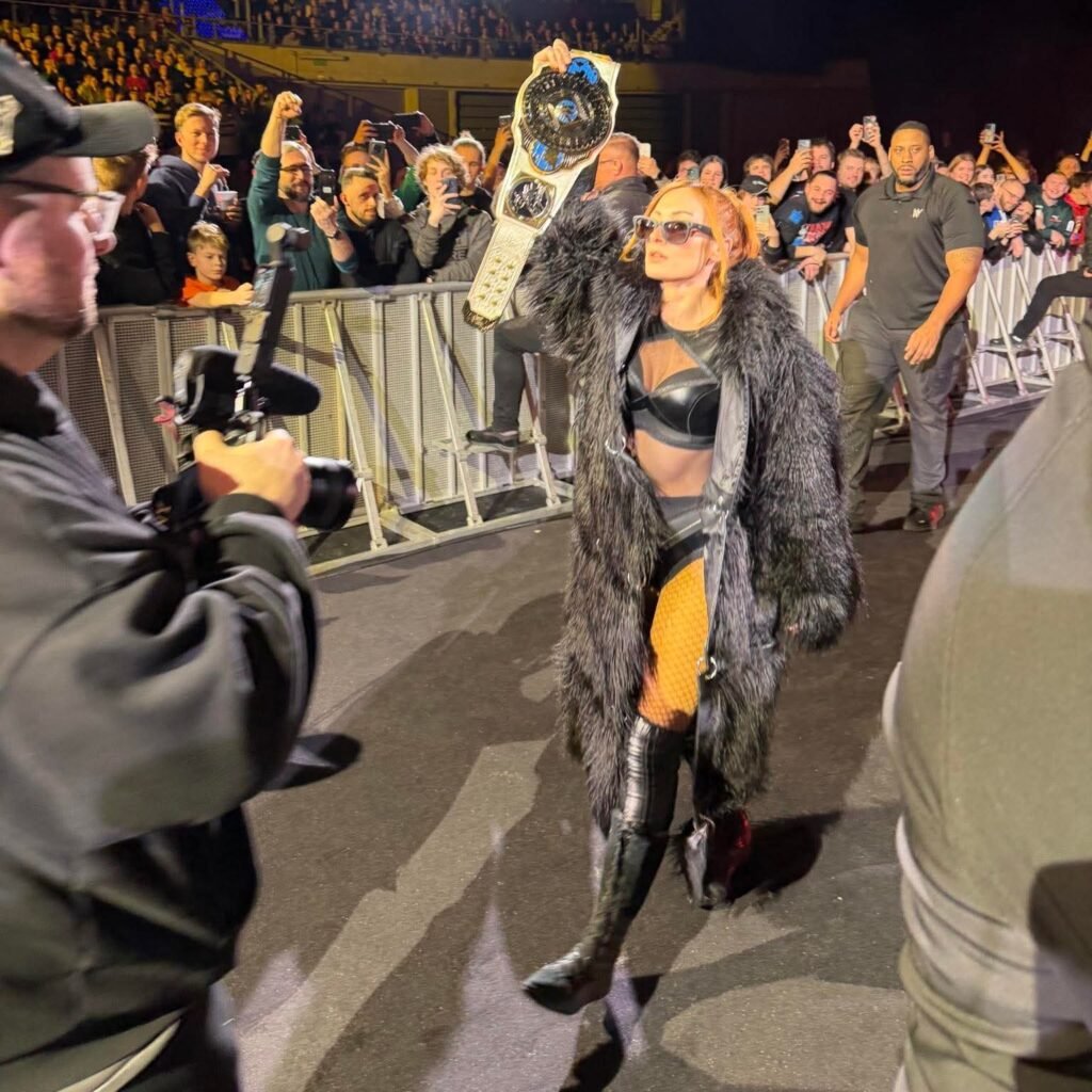 Queen of Domination 👑 Rhea Ripley Walks Like a Champion”