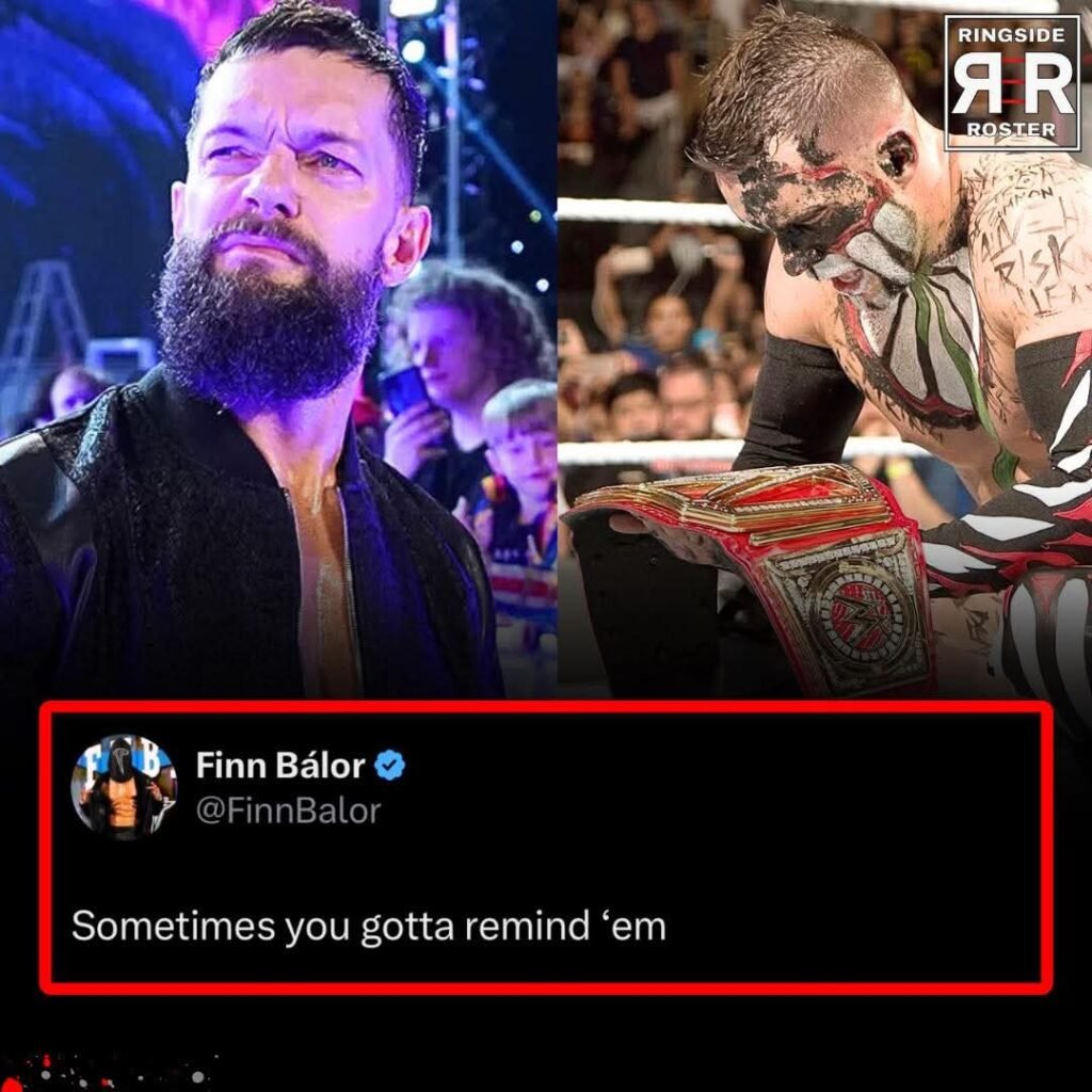 The Prince put on a fantastic match and showed exactly one he’s still one of the best of all time and deserves to be on top of WWE once again #WWE #WWERAW #FinnBalor #CMPunk