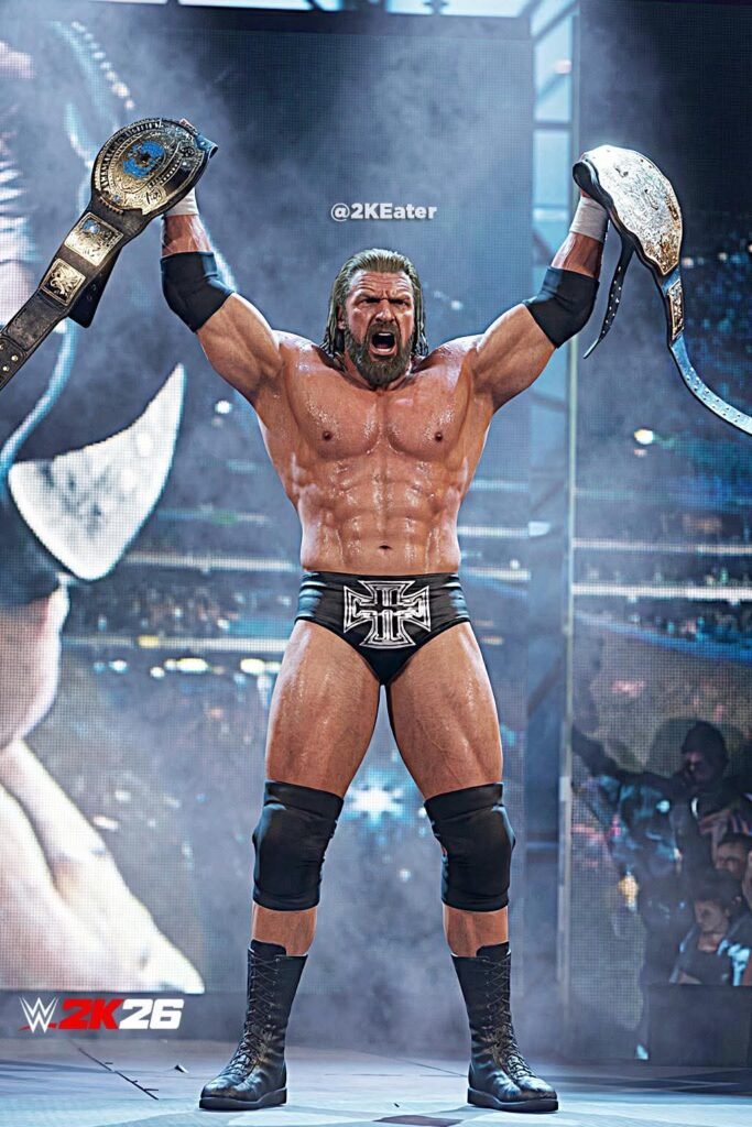 Peak wrestling energy right here in WWE 2K26… 😈