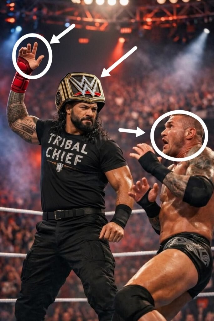 Roman Reigns vs Randy Orton | Tribal Chief Chair Warning | WWE  #RomanReigns