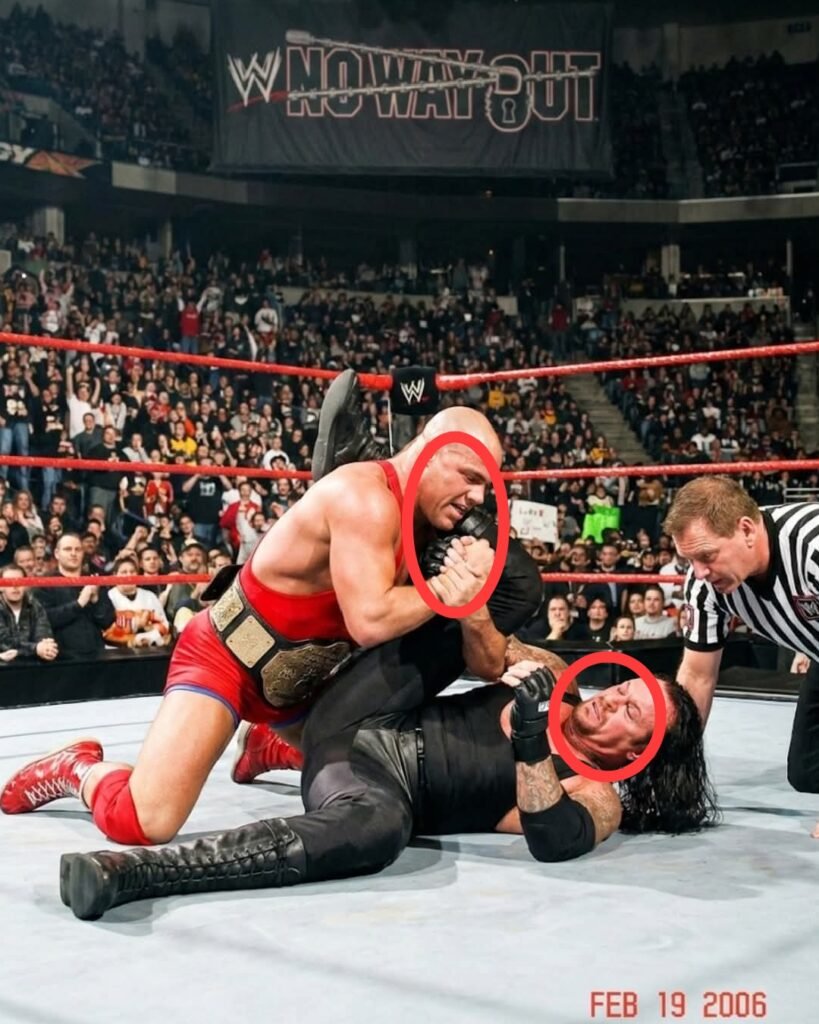 On this day at No Way Out, Kurt Angle defeated The Undertaker to retain the World Heavyweight Championship