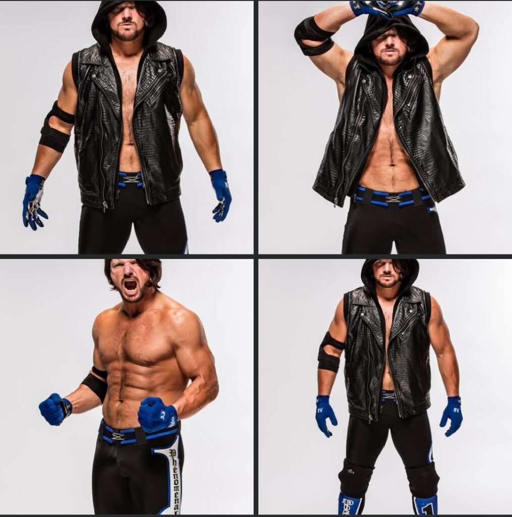 The FIRST-EVER studio shoot for AJ Styles in WWE. 🔥📸 Don’t miss WWE’s tribute to AJ Styles NEXT WEEK on #WWERaw in Atlanta!