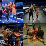 Natalya and Nikki Bella fought each other all over the arena in a street fight 9 years ago on WWE SmackDown!