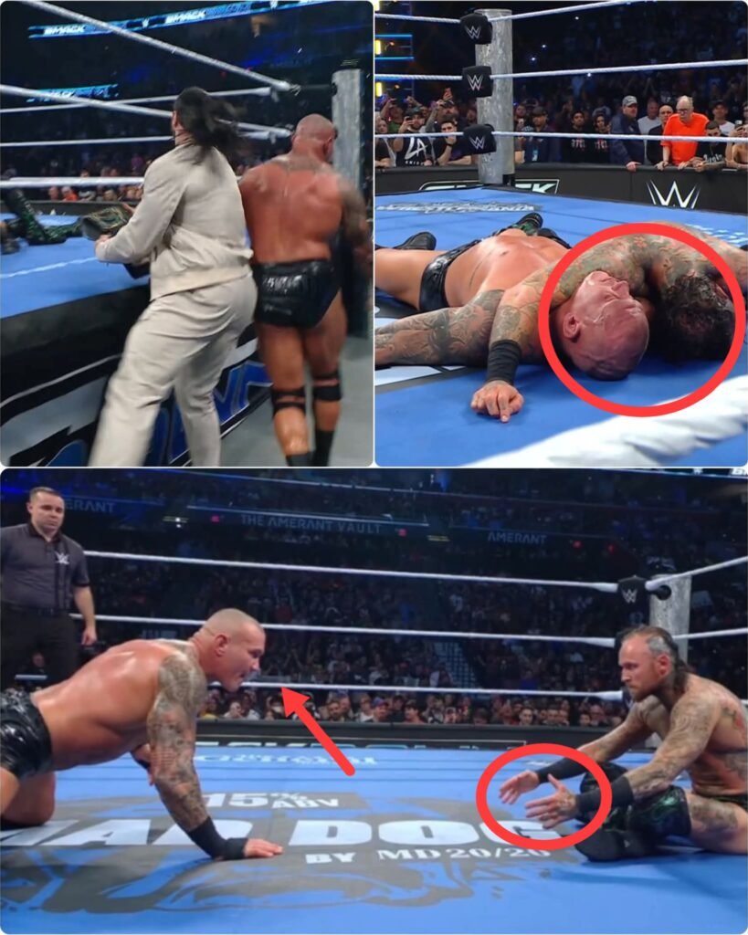 Why do they have Drew McIntyre attacking Randy Orton?  This doesn’t even make any sense 😭  #SmackDown