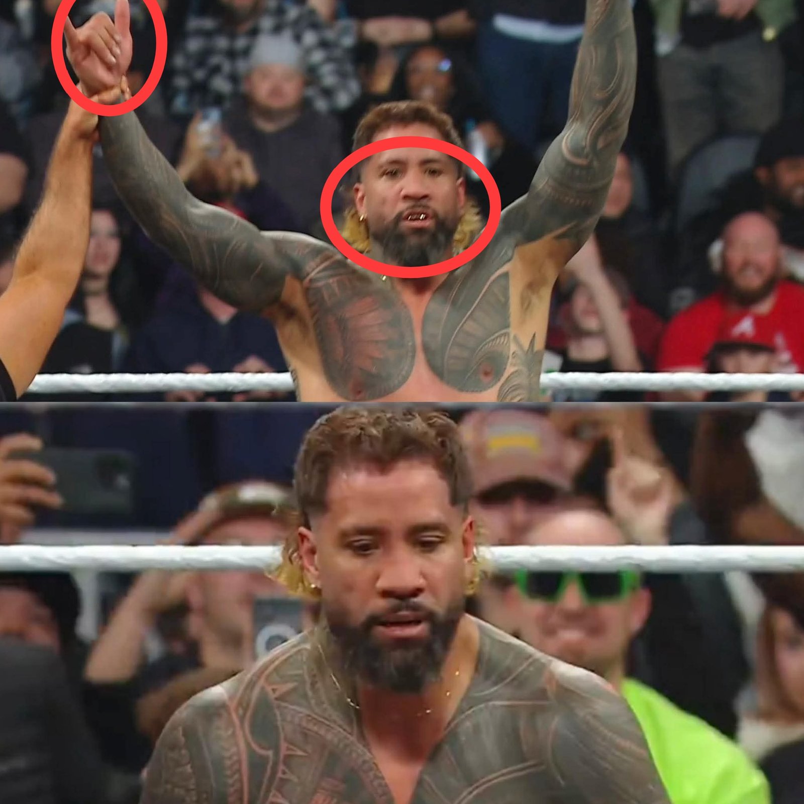 BREAKING: Jey Uso defeats Bronson Reed and El Grande Americano to qualify for the Men’s Chamber…YEET!🚨