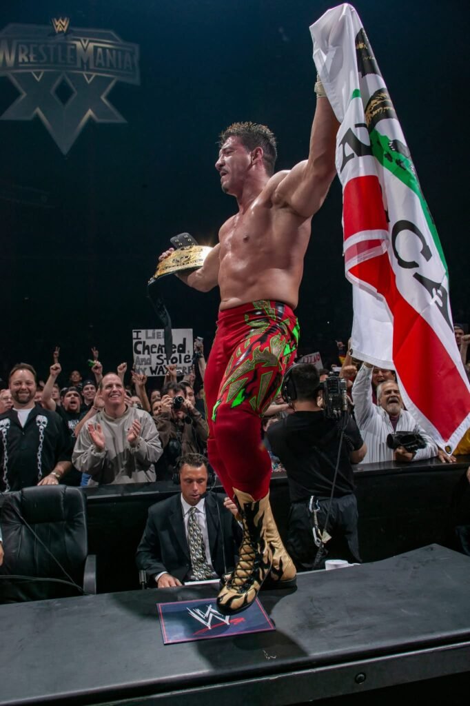 Eddie Guerrero did the impossible and defeated Brock Lesnar to win the WWE Championship 22 years ago at No Way Out!