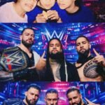 From backyard dreams to WrestleMania lights. ☝️🩸