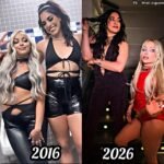 Liv Morgan & Raquel Rodriguez then vs now❣️