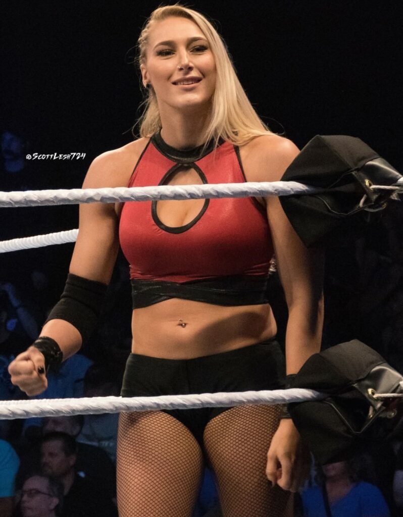 Rare pic of a young Rhea Ripley in NXT❤️  #WWE #RheaRipley