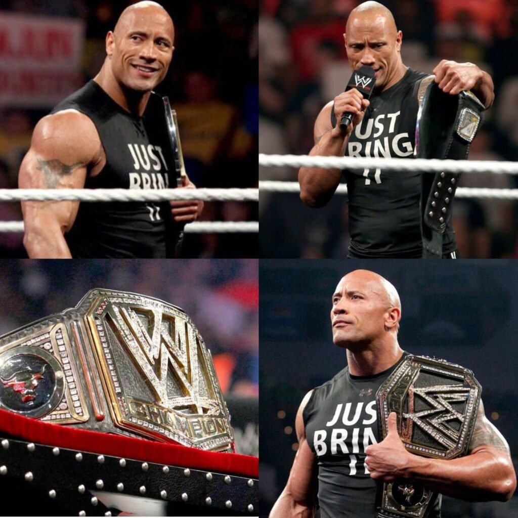 13 years ago today, The Rock replaced the spinner belt with the new WWE Championship design!