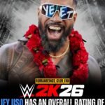 Main Event Jey Uso is a 90 overall in #WWE2K26 #jeyuso #theusos #yeet #thebloodline
