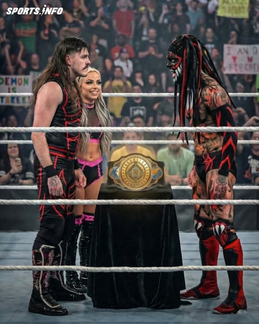 Save this match already 👀🔥 The Demon Finn Bálor vs Dominik Mysterio at WrestleMania 42 for the IC Championship