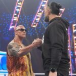 Who’s dominating the aura here: Roman Reigns or The Rock? 🔥