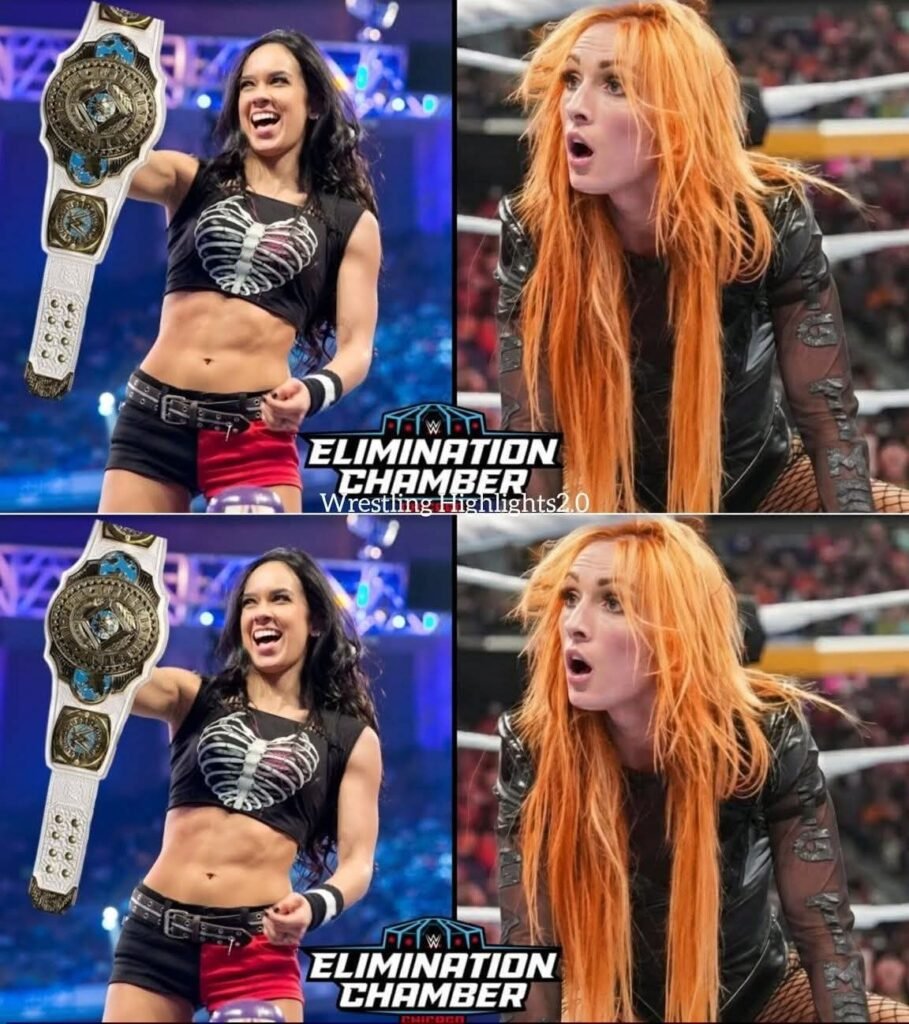 WWE Elimination Chamber 2026 | Finally AJ Lee WINS!🥳🏆🎊 The Intercontinental Championship! At Elimination Chamber😱