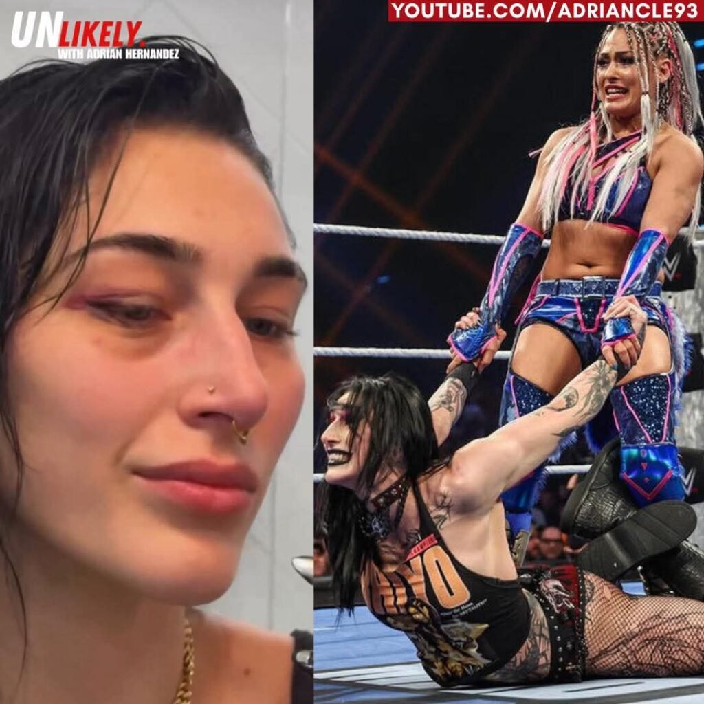 Giulia was not messing around in her match vs Rhea Ripley 🔥