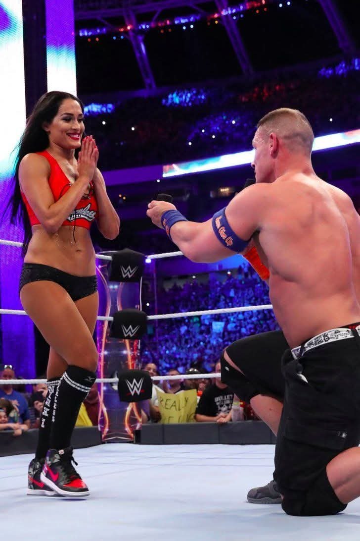 John Cena purpose Nikki Bella ❤