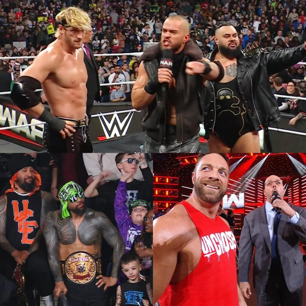 The Usos kick off RAW as they Yeet into the arena but are quickly interrupted by The Visionπ¨