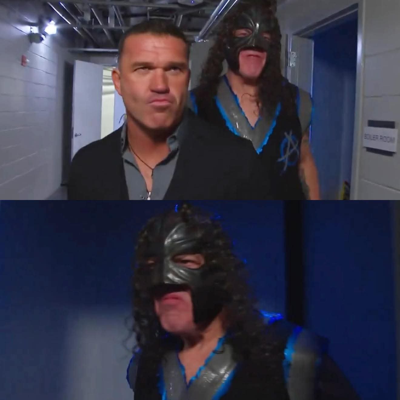 BREAKING: TNA Legends The Monster Abyss and Frankie Kazarian are here on RAW…WHAT?!🚨