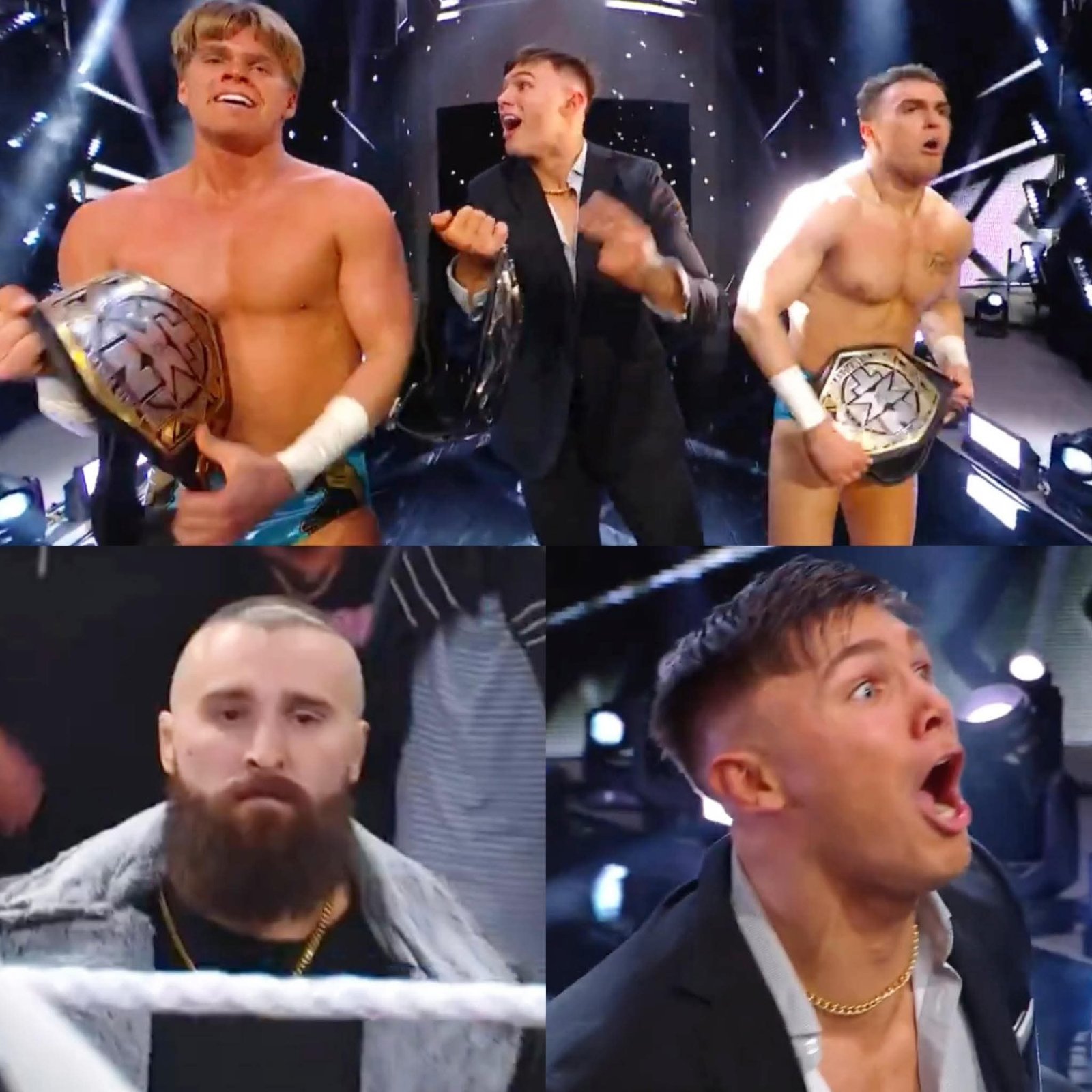 BREAKING: Vanity Project defeats DarkState to become the new NXT Tag Champs…HUGE UPSET!🚨