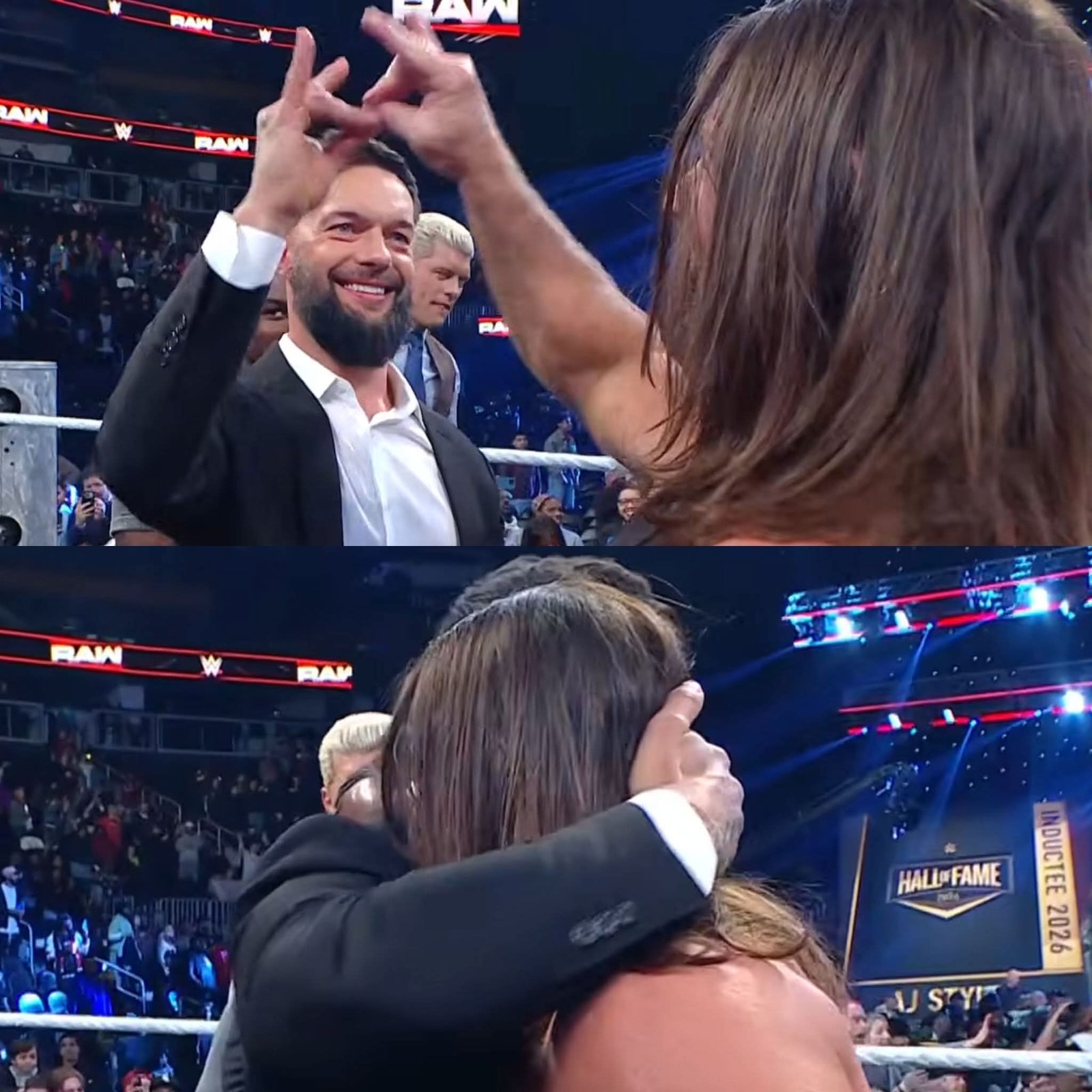Finn Balor and AJ Styles did ‘Too Sweet’ for one last time in the WWE ring.