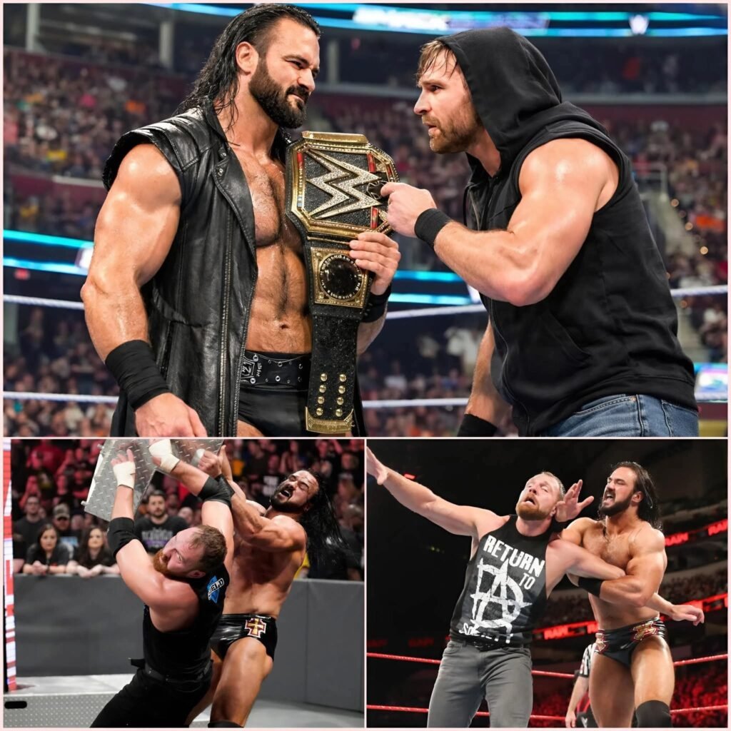 The entire arena exploded! Dean Ambrose’s uncertain return rocked WWE SmackDown on February 25, 2026. The moment he appeared, Ambrose immediately sided with Drew McIntyre, inflaming the tension and forcing the atmosphere to lift on him.