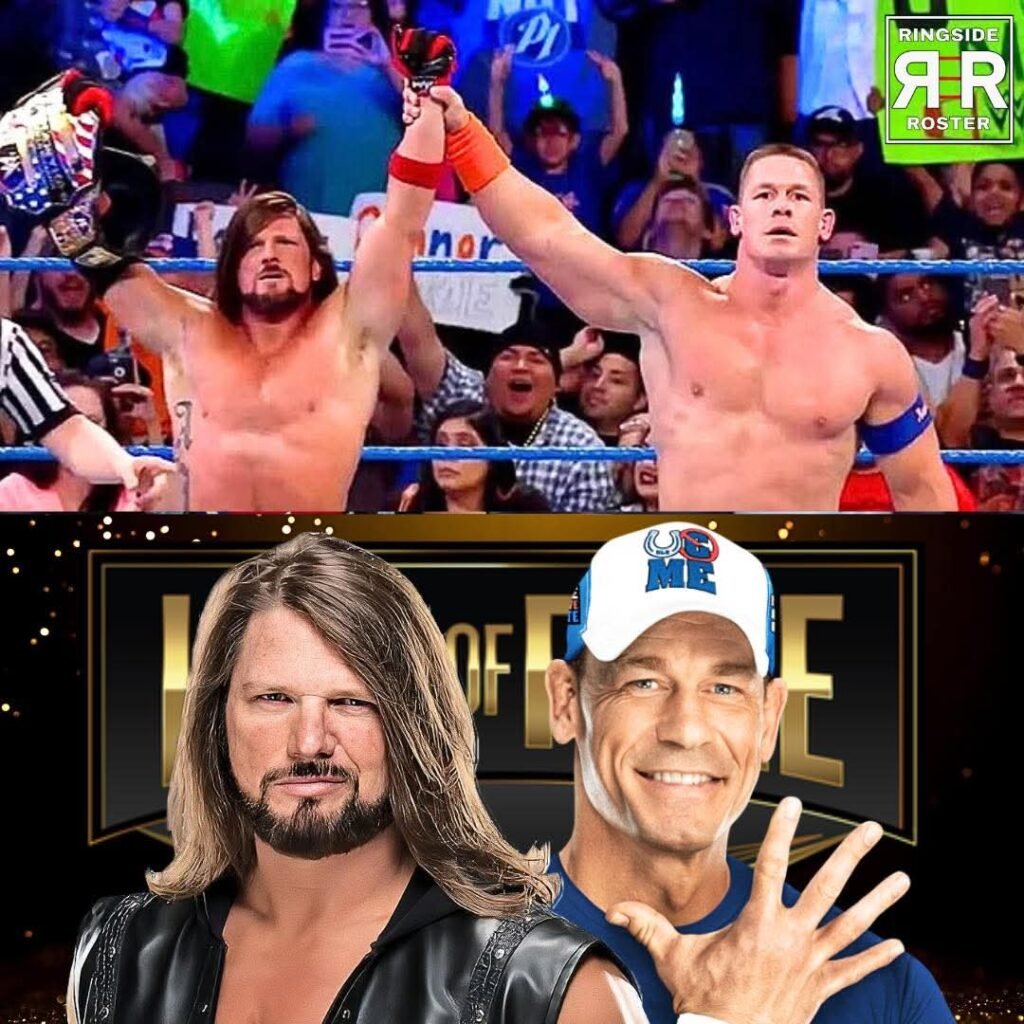 BREAKING: WWE would reportedly love John Cena to induct AJ Styles into the HOF at WrestleMania 42 ๐จ