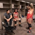 #TheUsos & #RomanReigns at Backstage ☝️