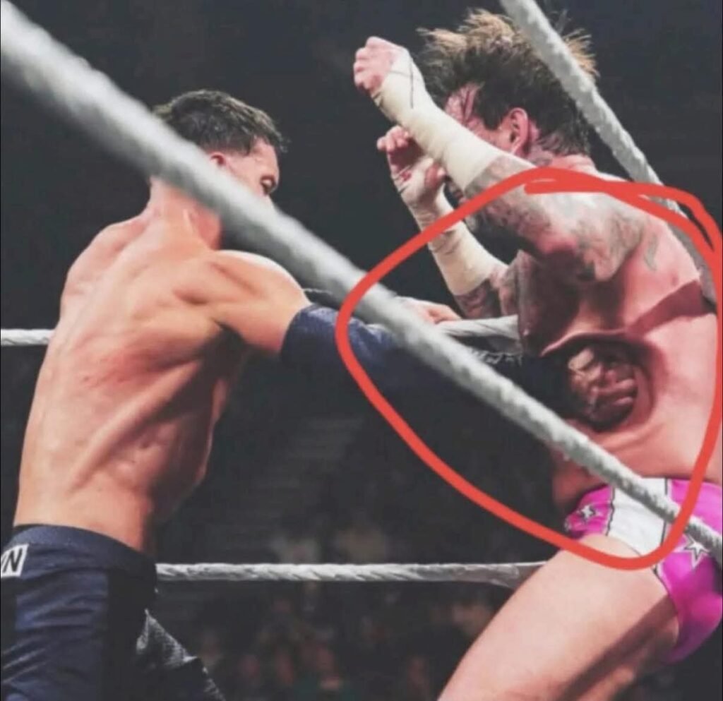 Finn Balor really hit CM Punk hard 💀