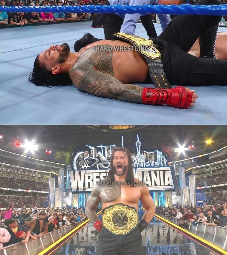 WrestleMania 42 Sweet and Happy Ending Roman Reigns Win World Heavyweight Championship