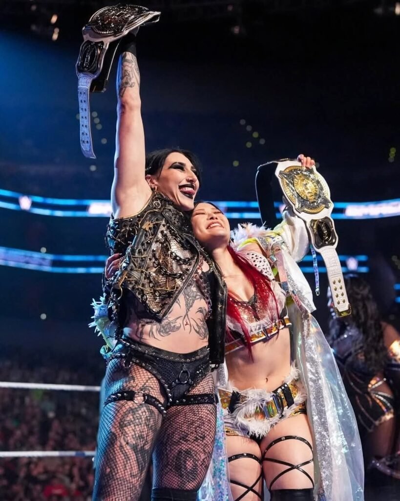 Rhea Ripley and Iyo Sky’s reign as tag champions lasted for 53 days!