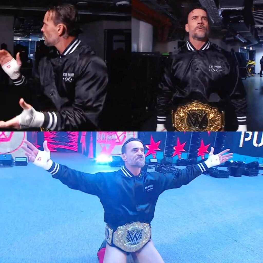 BREAKING: CM Punk gets a Michael Jordan Chicago Bulls entrance voiced by Ray Clay…GOOSEBUMPS! 🔥🚨