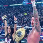 THE NEW POWER COUPLE OF WWE 🏆 CM Punk and AJ Lee are officially champions at the same time. 🥹